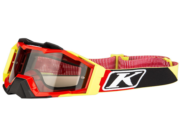 Viper Pro Off-Road Goggle Stripe Red Smoke Lens